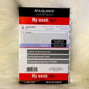 At A Glance! My Week 2021 with Monthly Calendars
